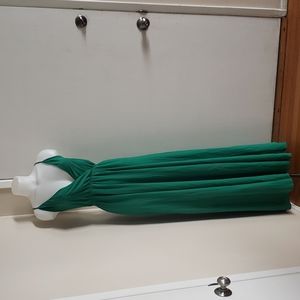 Lulu's Green Maxi Dress